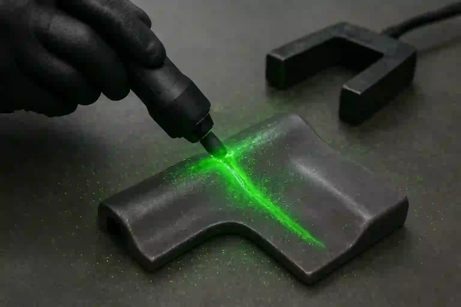 Manyetik Parçacık Testi Uygulaması